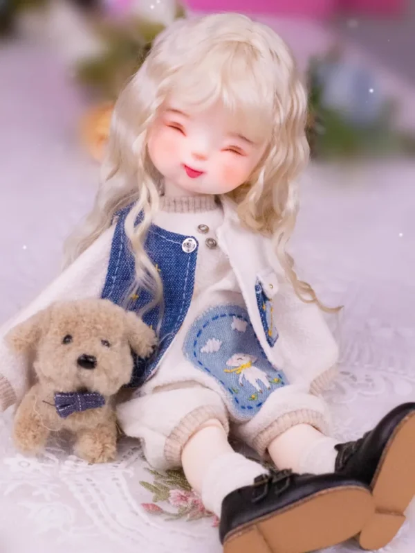 「Nanometer」Shiba (Tongue) 1/6 YOSD BJD Head/ Full Doll Only - Image 4
