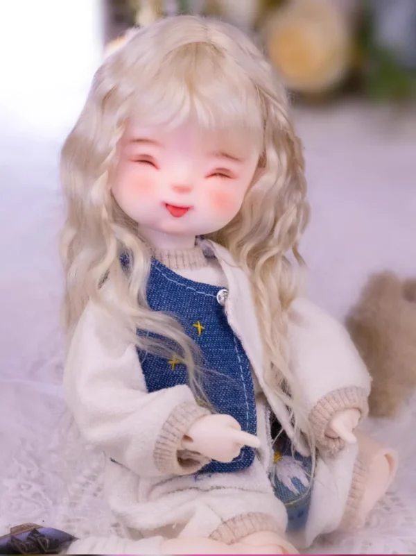 「Nanometer」Shiba (Tongue) 1/6 YOSD BJD Head/ Full Doll Only - Image 5