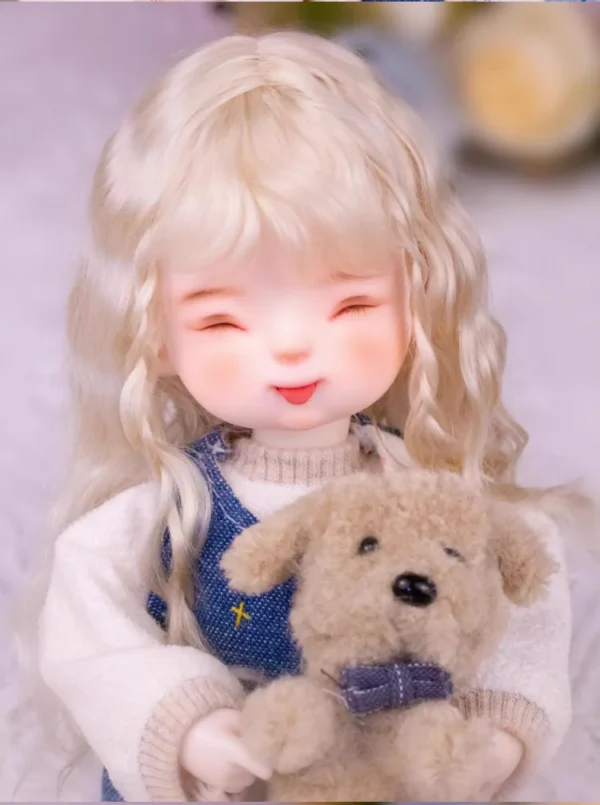 「Nanometer」Shiba (Tongue) 1/6 YOSD BJD Head/ Full Doll Only - Image 6