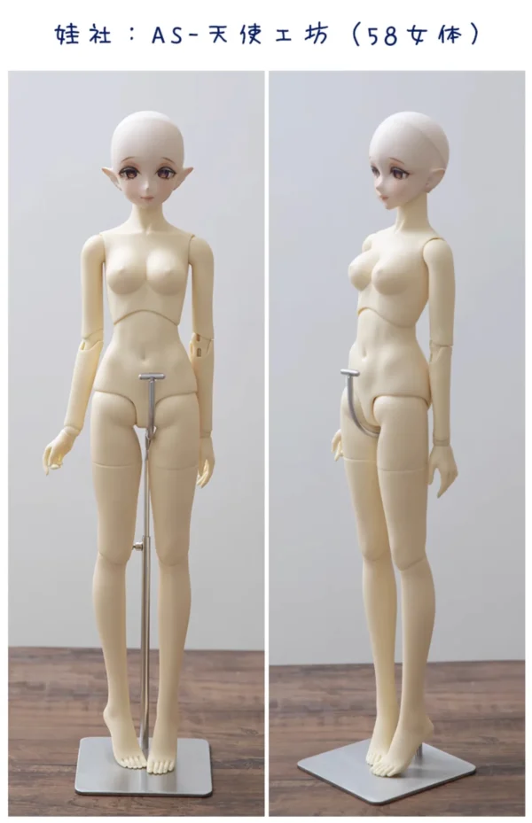 「Neko」Callia BJD Doll Head only ELF VER (1/4 l Chubby) - Image 14