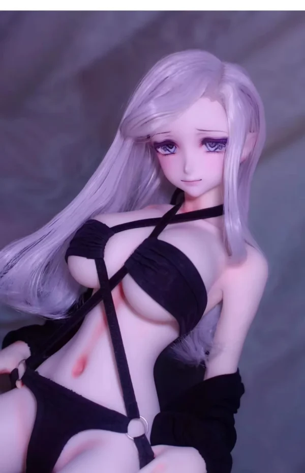 「Neko」Callia BJD Doll Head only ELF VER (1/4 l Chubby) - Image 3