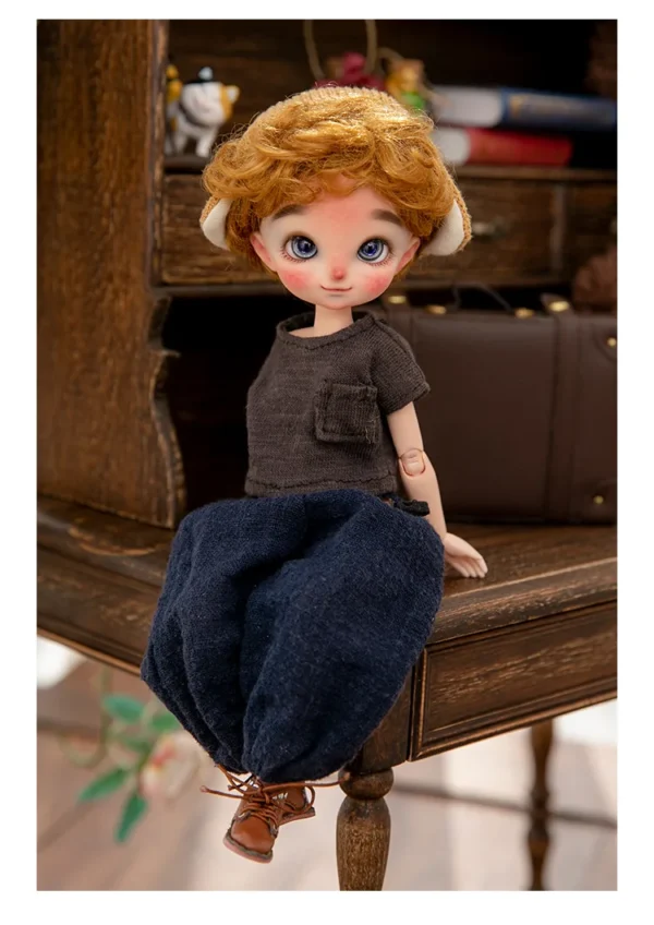 「Neko」Dobby BJD Doll Head only (1/6) - Image 11