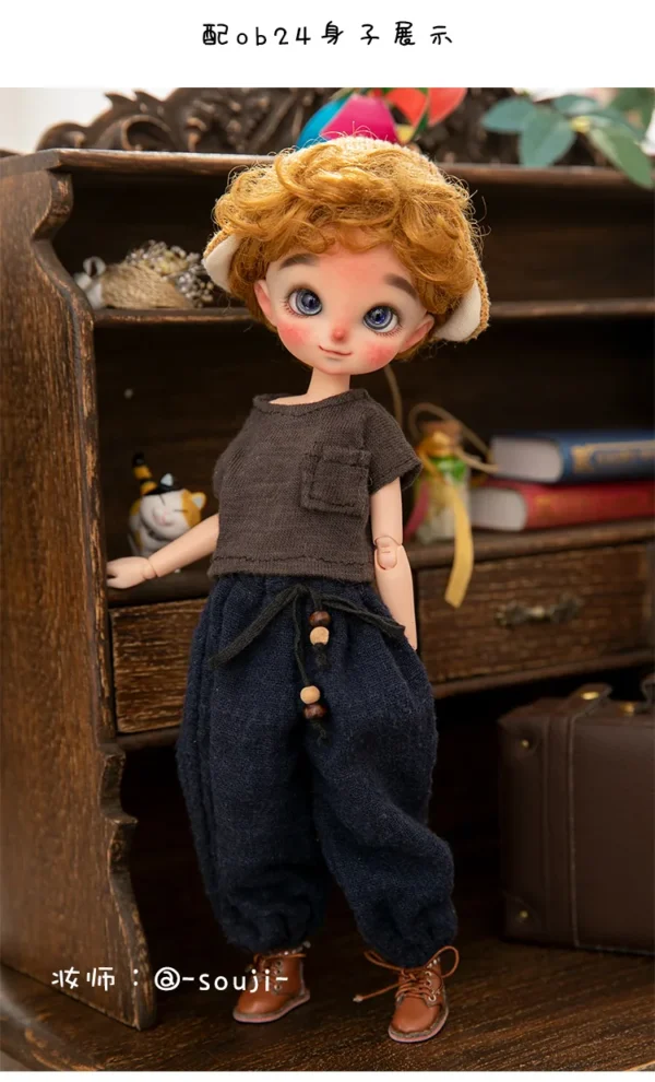 「Neko」Dobby BJD Doll Head only (1/6) - Image 12