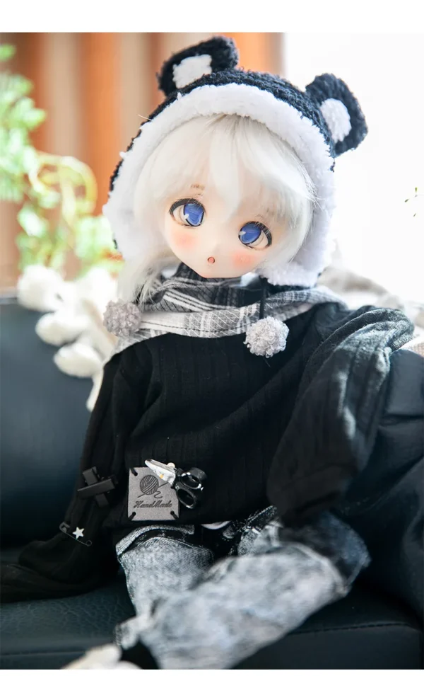 「Neko」DogEgg BJD Doll Head only ELF VER (1/4 l Chubby) - Image 4