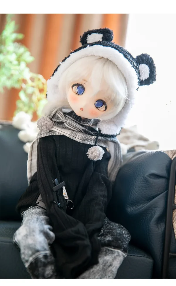 「Neko」DogEgg BJD Doll Head only ELF VER (1/4 l Chubby) - Image 5