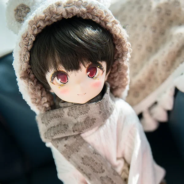 「Neko」DogEgg BJD Doll Head only ELF VER (1/4 l Chubby) - Image 9