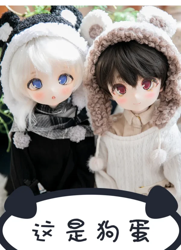 「Neko」DogEgg BJD Doll Head only HUMAN VER (1/4 l Chubby) - Image 2