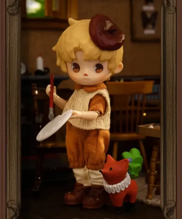 「Penny's Box」Little Painter And Little Witch Action Figure BJD Blind Box - Image 2