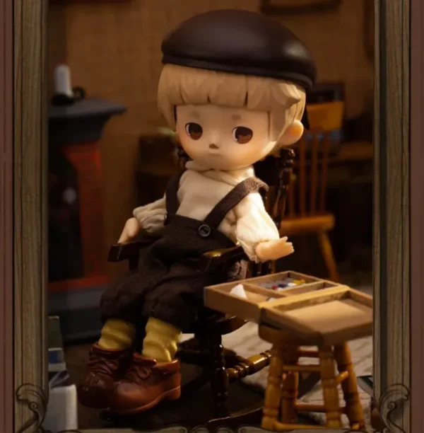 「Penny's Box」Little Painter And Little Witch Action Figure BJD Blind Box - Image 7