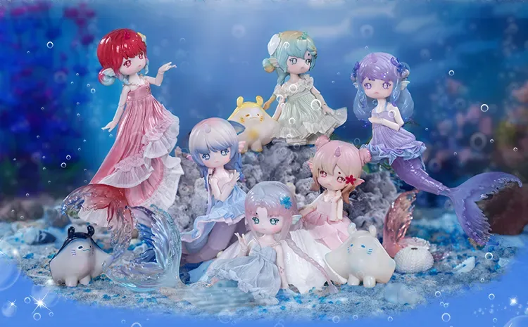 「Penny's Box」Tidal Secret Language Mermaid Series Action Figure BJD Blind Box - Image 2