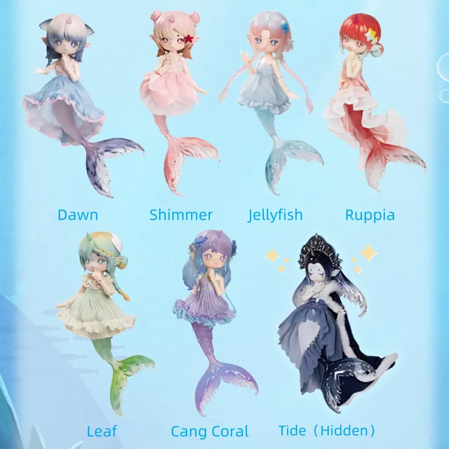 「Penny's Box」Tidal Secret Language Mermaid Series Action Figure BJD Blind Box - Image 3