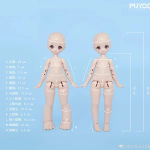 「PuyooDoll」40cm BJD Body Only (1/4 l Chubby)