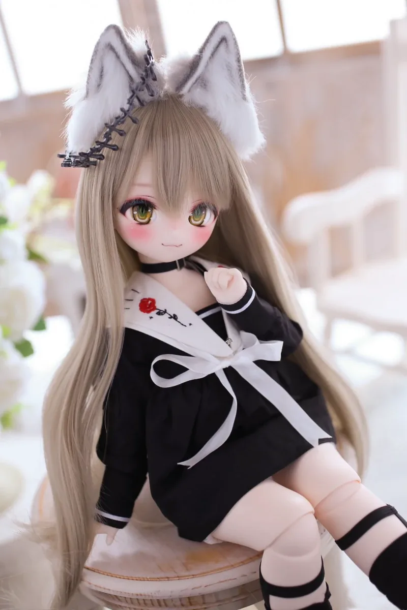 「PuyooDoll」KUMAKO KiKi 1/4 BJD Doll Head Only - Image 3