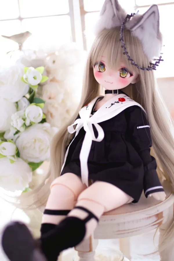 「PuyooDoll」KUMAKO KiKi 1/4 BJD Doll Head Only - Image 4