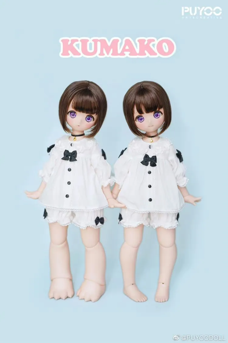 「PuyooDoll」Kumako LALA (1/4 l Chubby) BJD Full Doll Only - Image 3