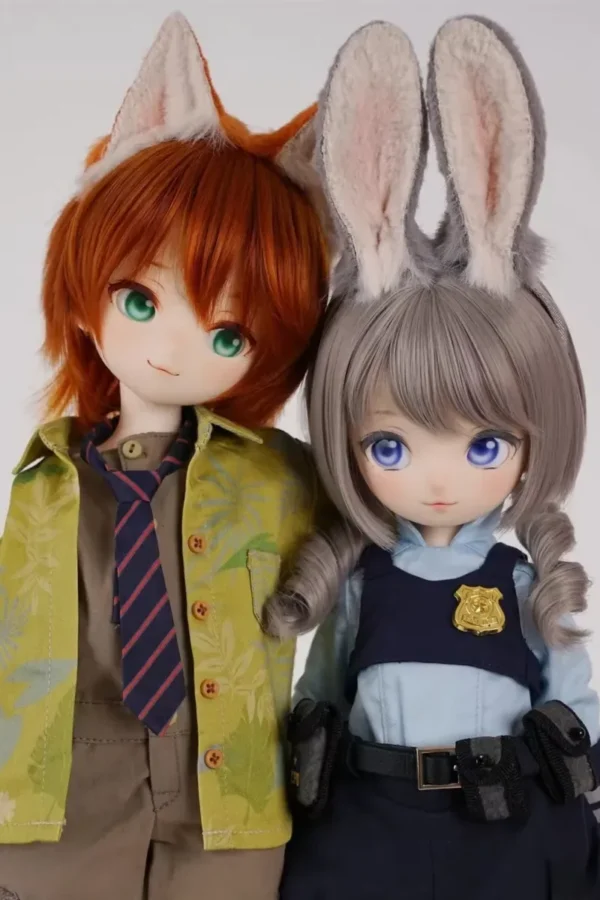 「PuyooDoll」Zootopia 1/4 BJD Disney Collaboration  Full Set
