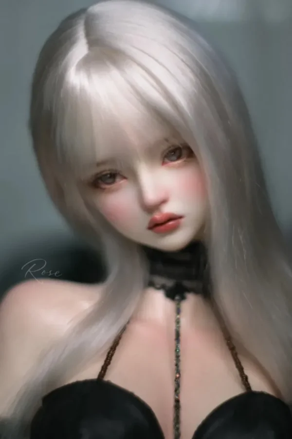 「QianQian」Rose 1/3 BJD Doll Head Only - Image 4