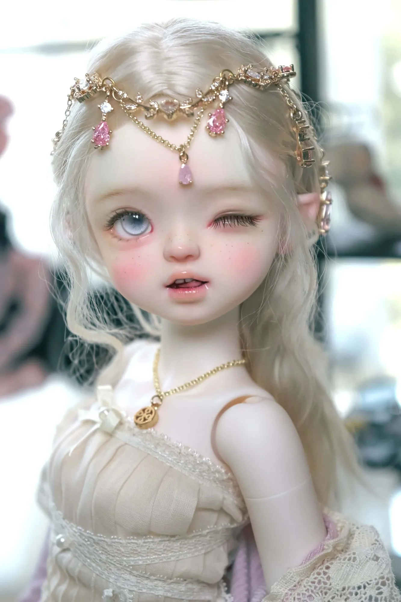 「QianQian」Tomato 1/4 BJD Doll Head Only