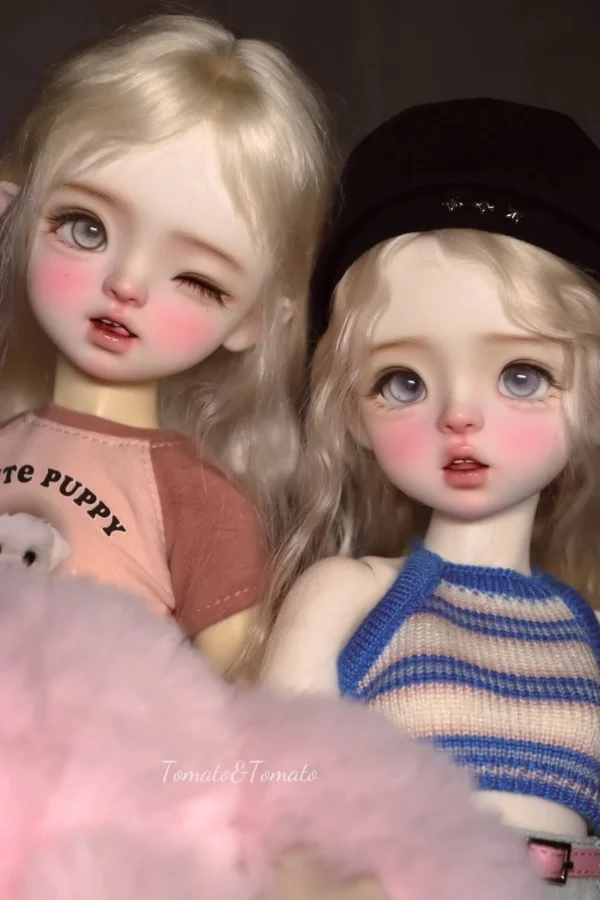 「QianQian」Tomato 1/4 BJD Doll Head Only - Image 3