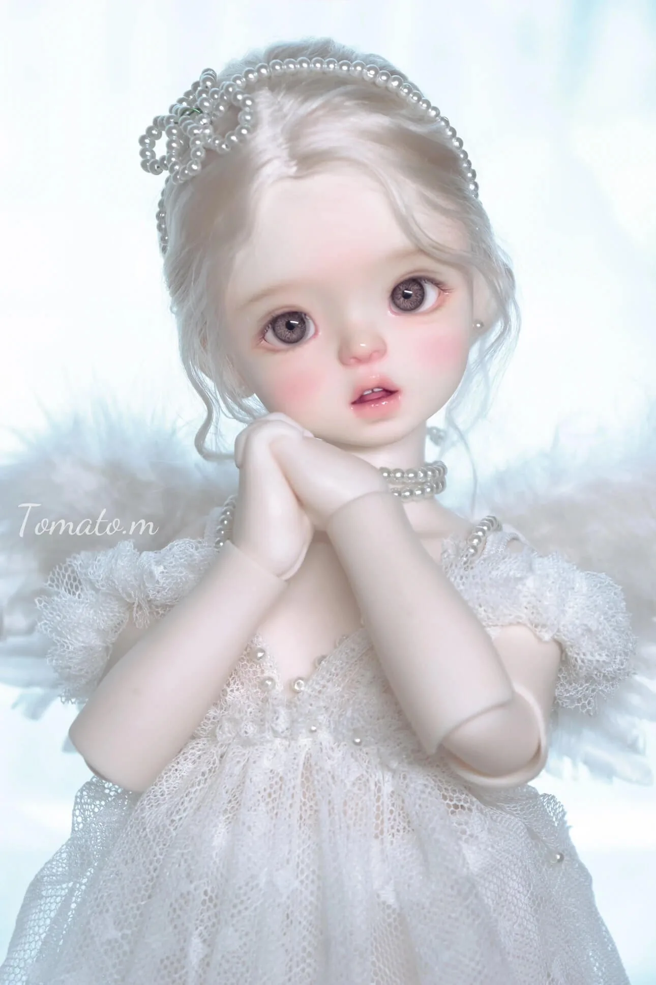 「QianQian」Tomato 1/4 BJD Doll Head Only - Image 4