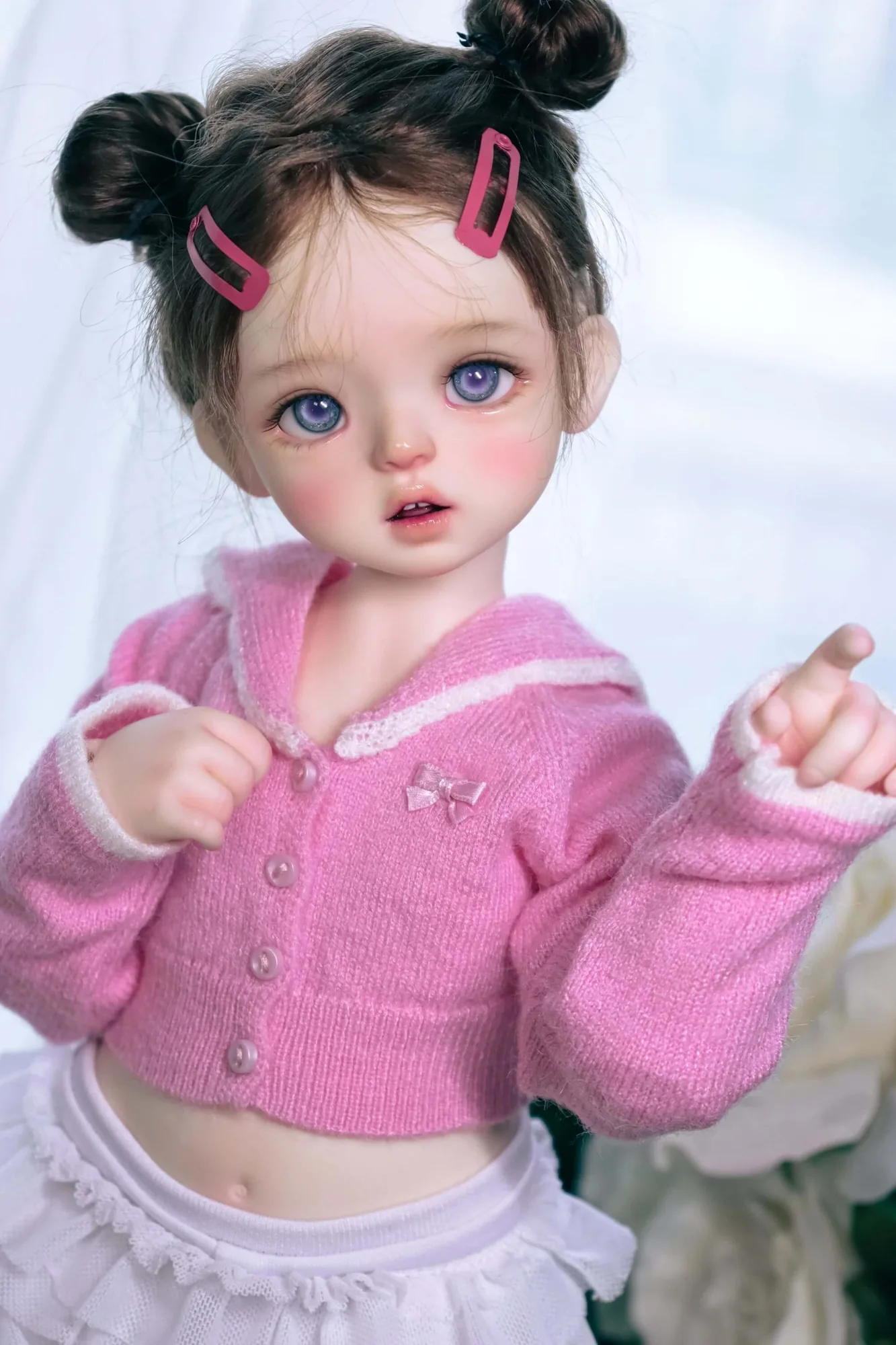 「QianQian」Tomato 1/4 BJD Doll Head Only - Image 7