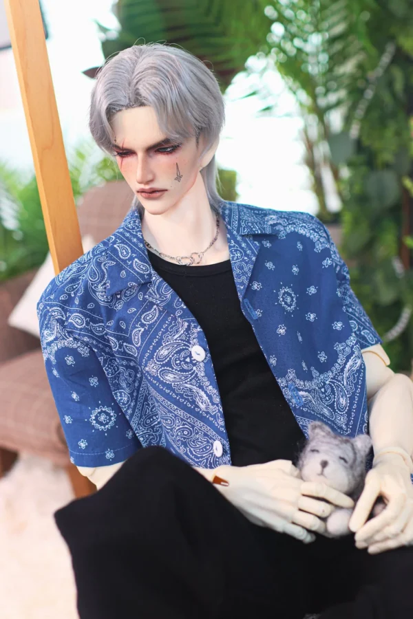 「QingYe」Rikugo (scar ver) BJD Head Only (75cm) - Image 12