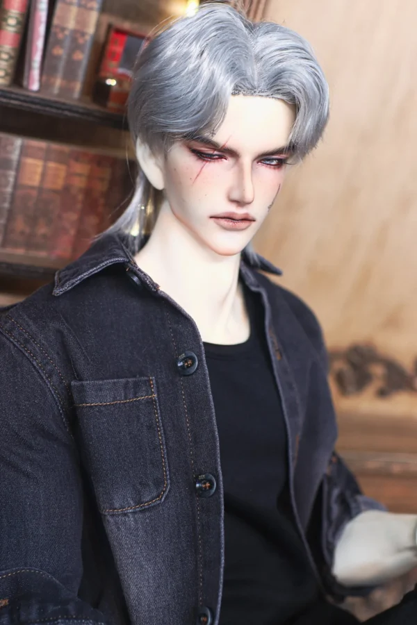 「QingYe」Rikugo (scar ver) BJD Head Only (75cm) - Image 15