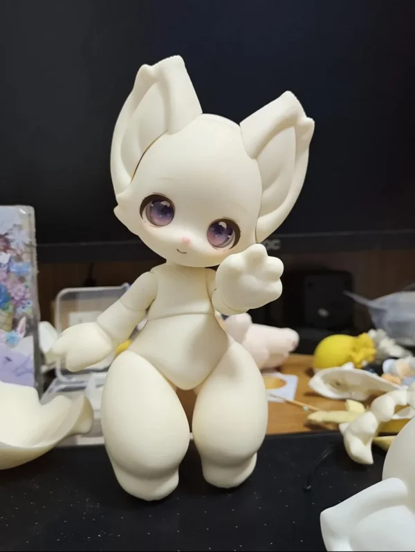 「RainyDoll」Pocket Furry BJD Doll Only (1/8) - Image 2