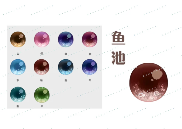 「Reci」MDD/Dollfie Dream Anime Eyes #FishPond - Image 2