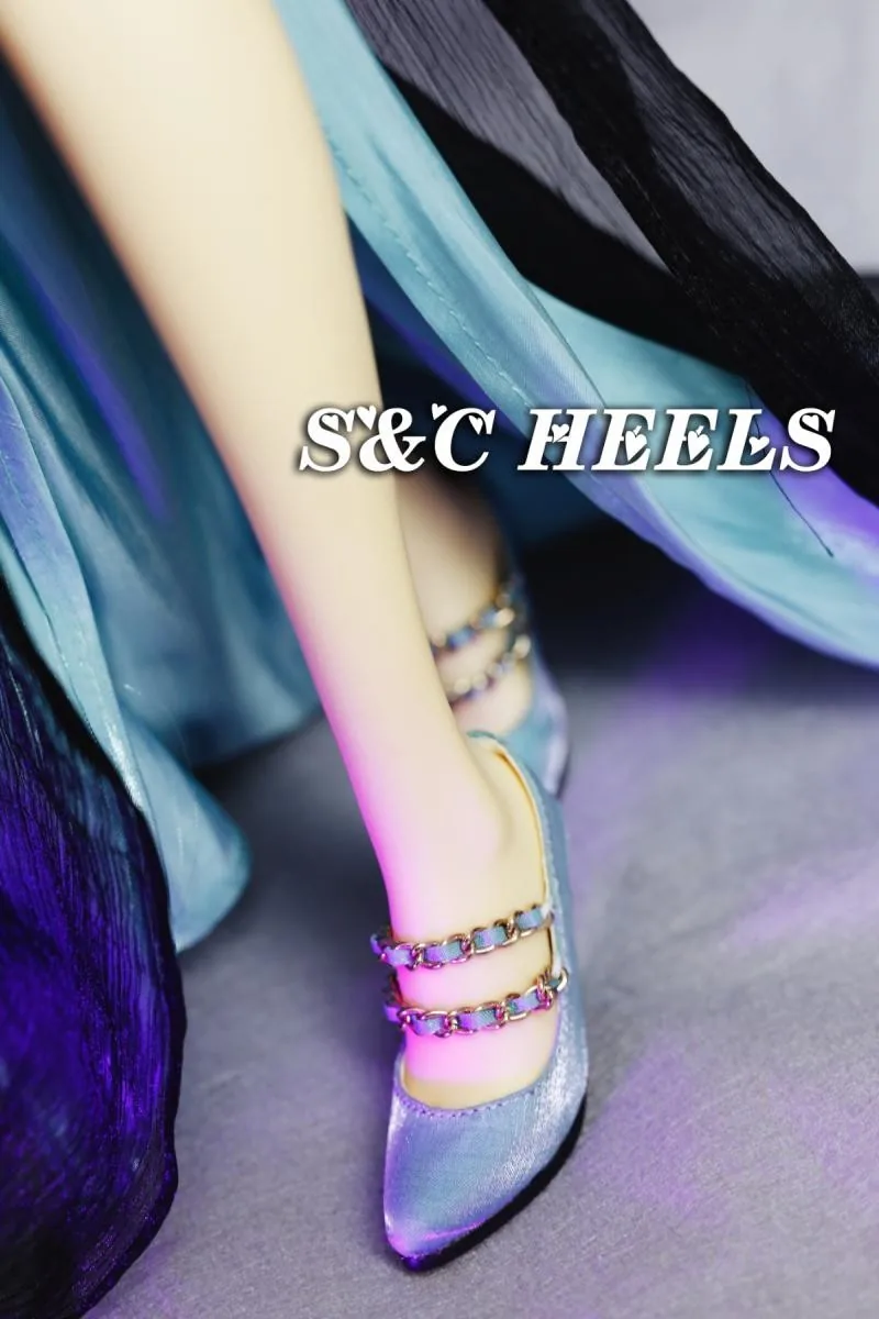 「S&C」Limited Edition Gold Chain High Heel (1/3) - Image 3