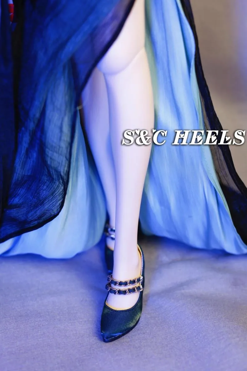 「S&C」Limited Edition Gold Chain High Heel (1/3) - Image 6