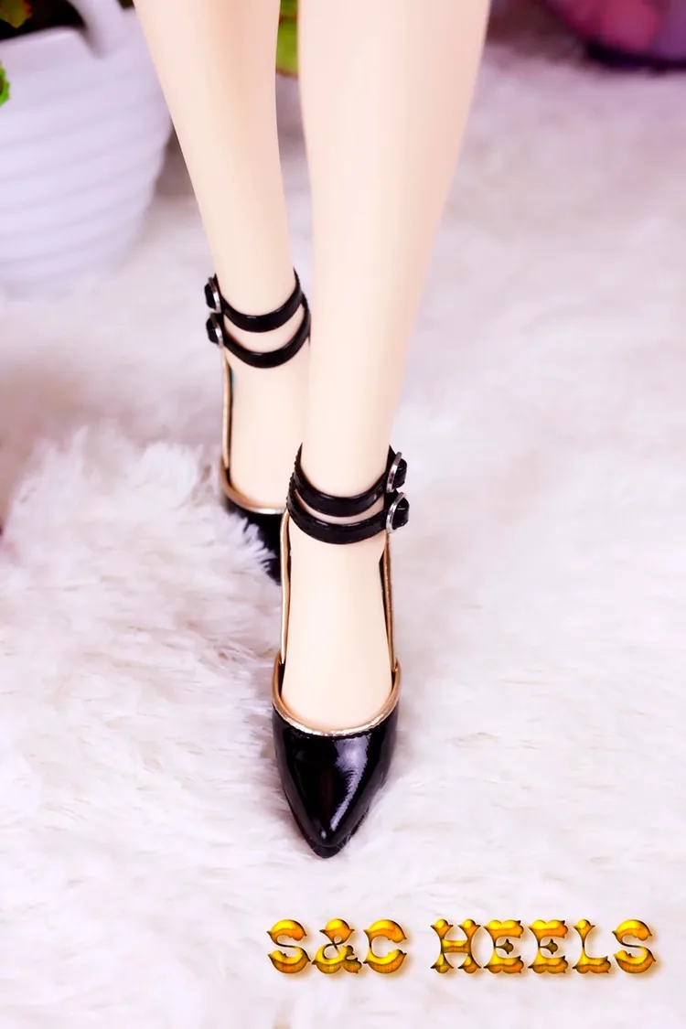「S&C」Patent Leather High Heels (1/3)