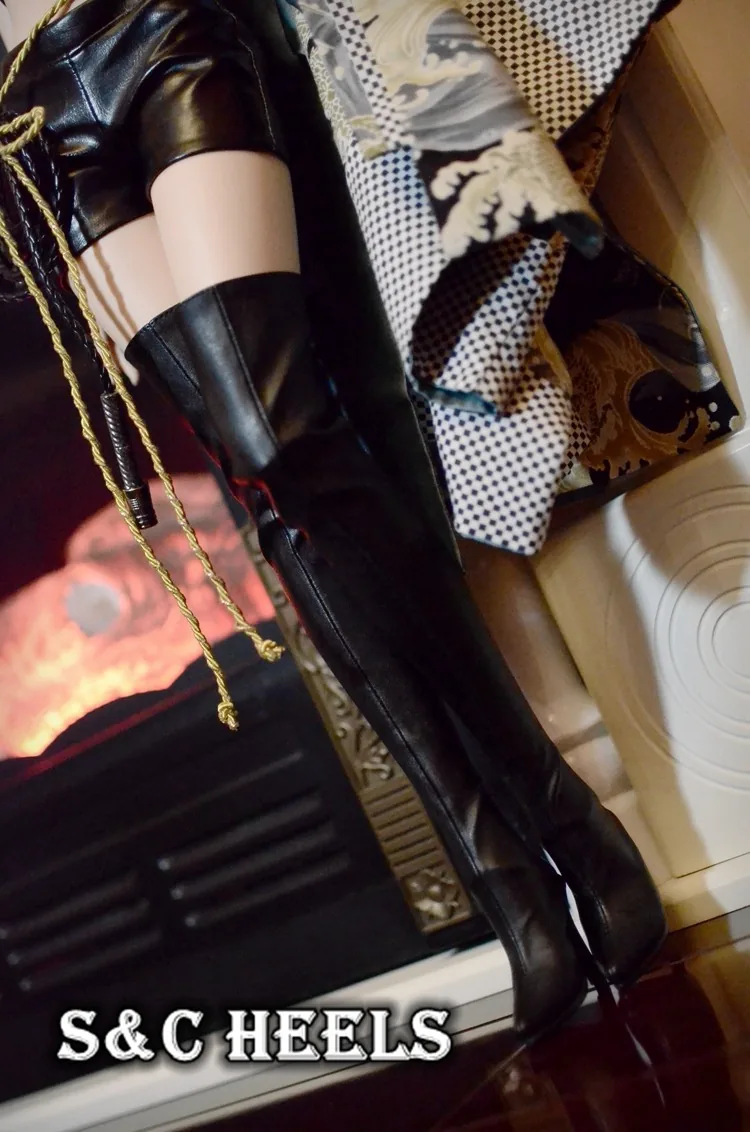 「S&C」Super High Heel Boots (1/3) - Image 10