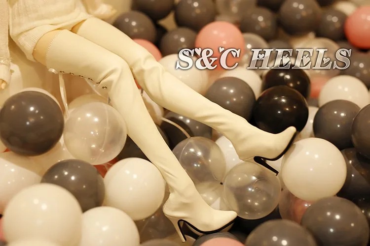 「S&C」Super High Heel Boots (1/3) - Image 9