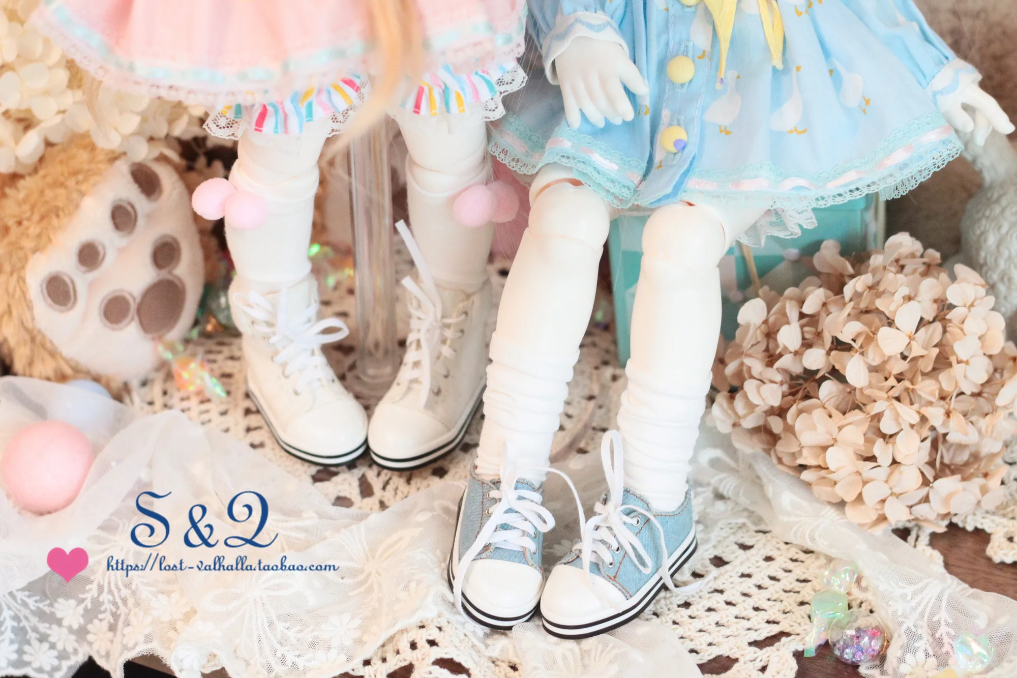 「S&G」Canvas Sneakers (YOSD/MDD/MSD/Chubby/SD/DD)