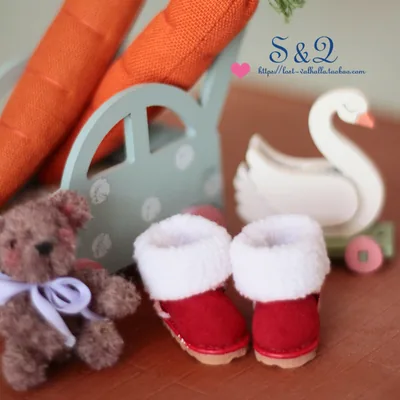 「S&G」Cuffed Snow Boots (OB11/OB24/LATI/YOSD/MDD/MSD/Chubby/SD/DD) - Image 2