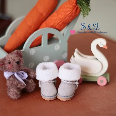 「S&G」Cuffed Snow Boots (OB11/OB24/LATI/YOSD/MDD/MSD/Chubby/SD/DD) - Image 3