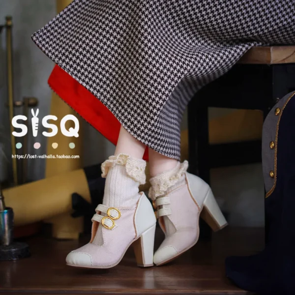 「S&G」French Double Strap High Heels (MSD/SD10/SD13/DD) - Image 3