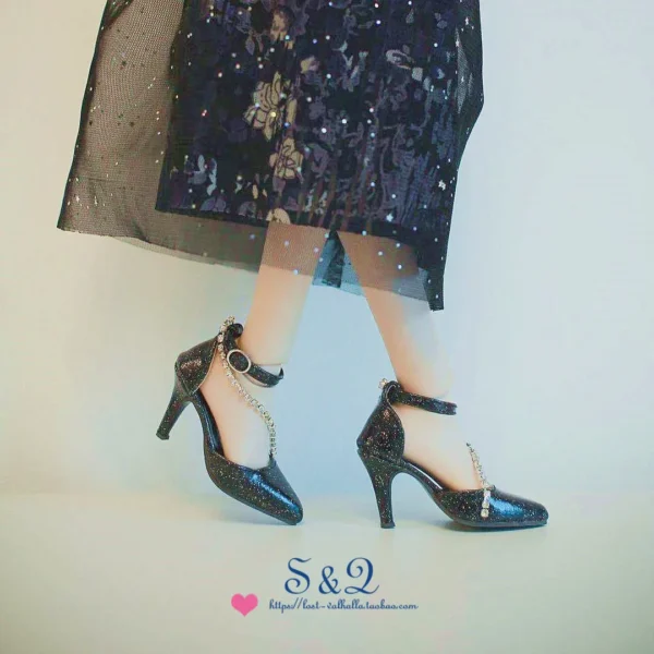 「S&G」Glitter high heels for BJD (SD13/SD16/SDGR/DD) - Image 2