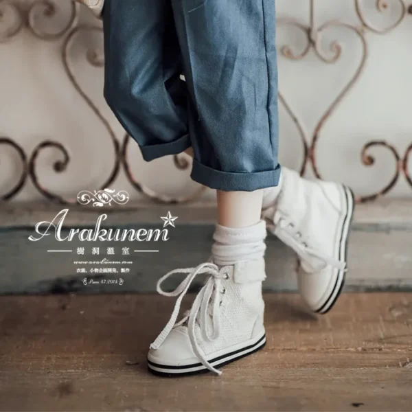 「S&G」High Top Canvas Sneakers (YOSD/MDD/MSD/Chubby/SD/DD) - Image 2