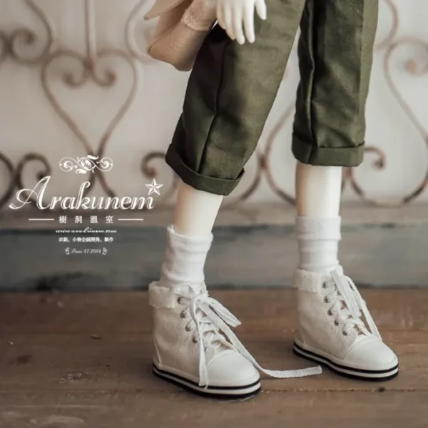 「S&G」High Top Canvas Sneakers (YOSD/MDD/MSD/Chubby/SD/DD) - Image 3