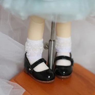 「S&G」Leather Mary Jane Uniform BJD Shoes (YOSD/MDD/MSD/Chubby)