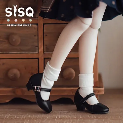 「S&G」Retro Square-Head Heels (Blythe/YOSD/MDD/MSD/Chubby/SDGR/DD) - Image 2