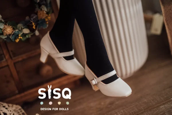 「S&G」Retro Square-Head Heels  (Blythe/YOSD/MDD/MSD/Chubby/SDGR/DD) - Image 4
