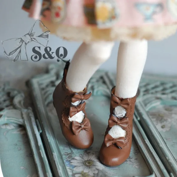 「S&G」Ribbon BJD Boots (YOSD/MDD/MSD/Chubby)
