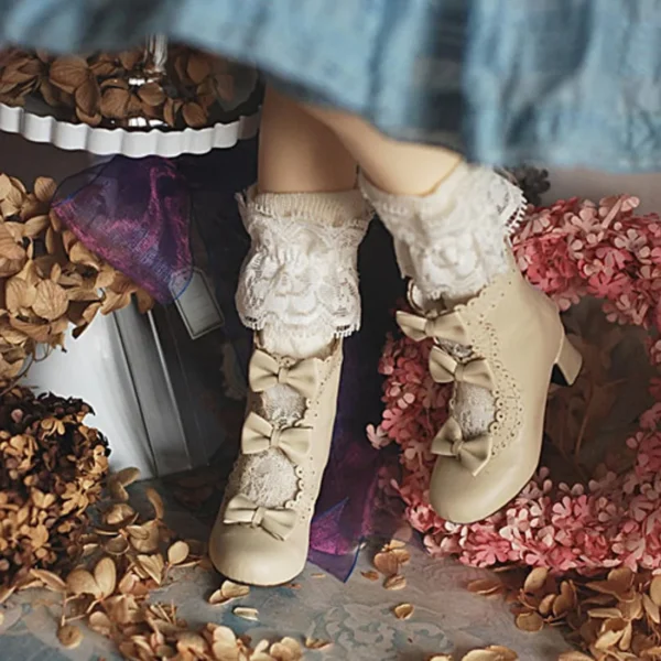 「S&G」Ribbon BJD Boots (YOSD/MDD/MSD/Chubby) - Image 2