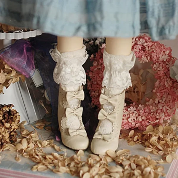「S&G」Ribbon BJD Boots (YOSD/MDD/MSD/Chubby) - Image 3