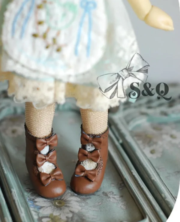 「S&G」Ribbon BJD Boots (YOSD/MDD/MSD/Chubby) - Image 4