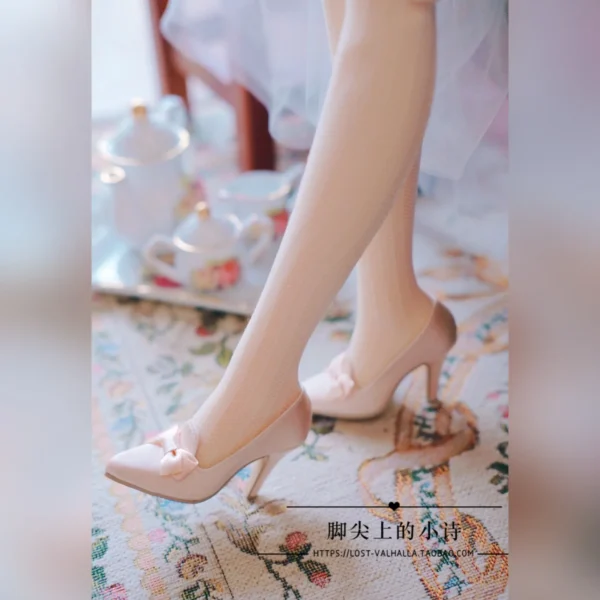 「S&G」Rococo Silk heels for BJD (SD13/SD16/SDGR/DD)
