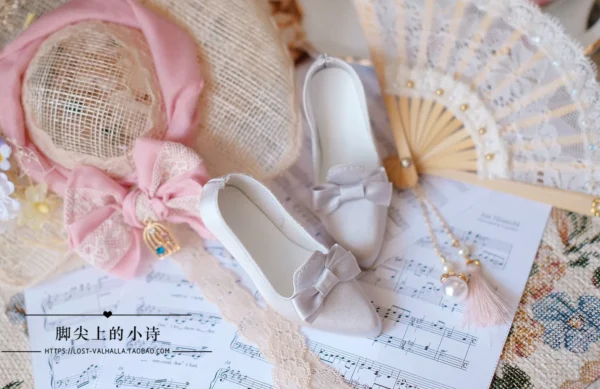 「S&G」Rococo Silk heels for BJD (SD13/SD16/SDGR/DD) - Image 6